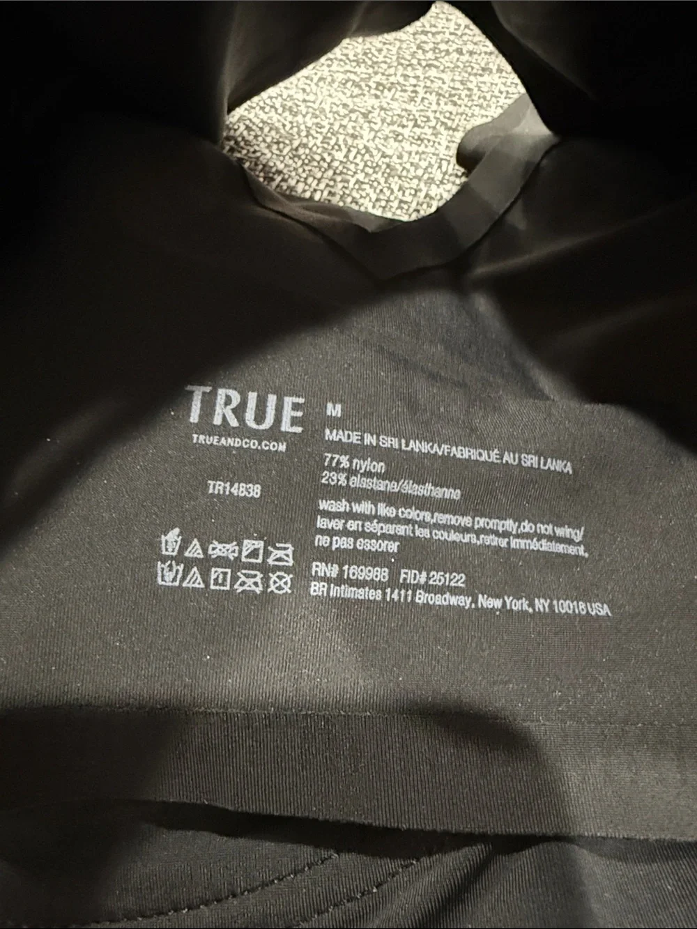 True & Company NEW True Body Lift Full V-Neck Bralette